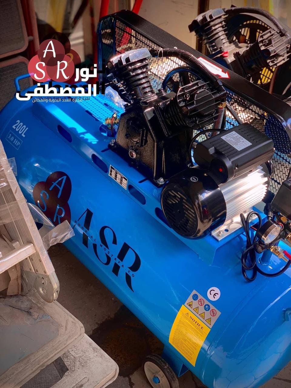 كمبريسر 200 لتر  - الصورة 2
