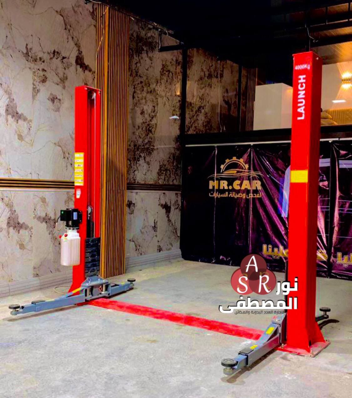 جك رفع عامودين مفتوح 